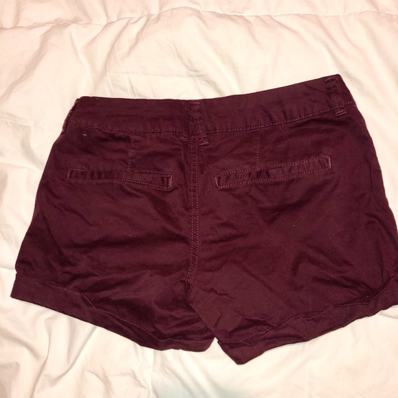 Burgundy Aero Shorts - Picture 3 of 5